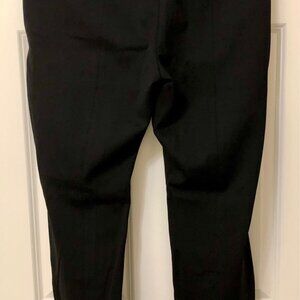 Lux Stretch Front Slit Slim color black size 16R retail $110 NWT (STK#11)